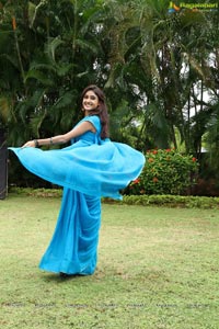 Sony Charishta in Saree