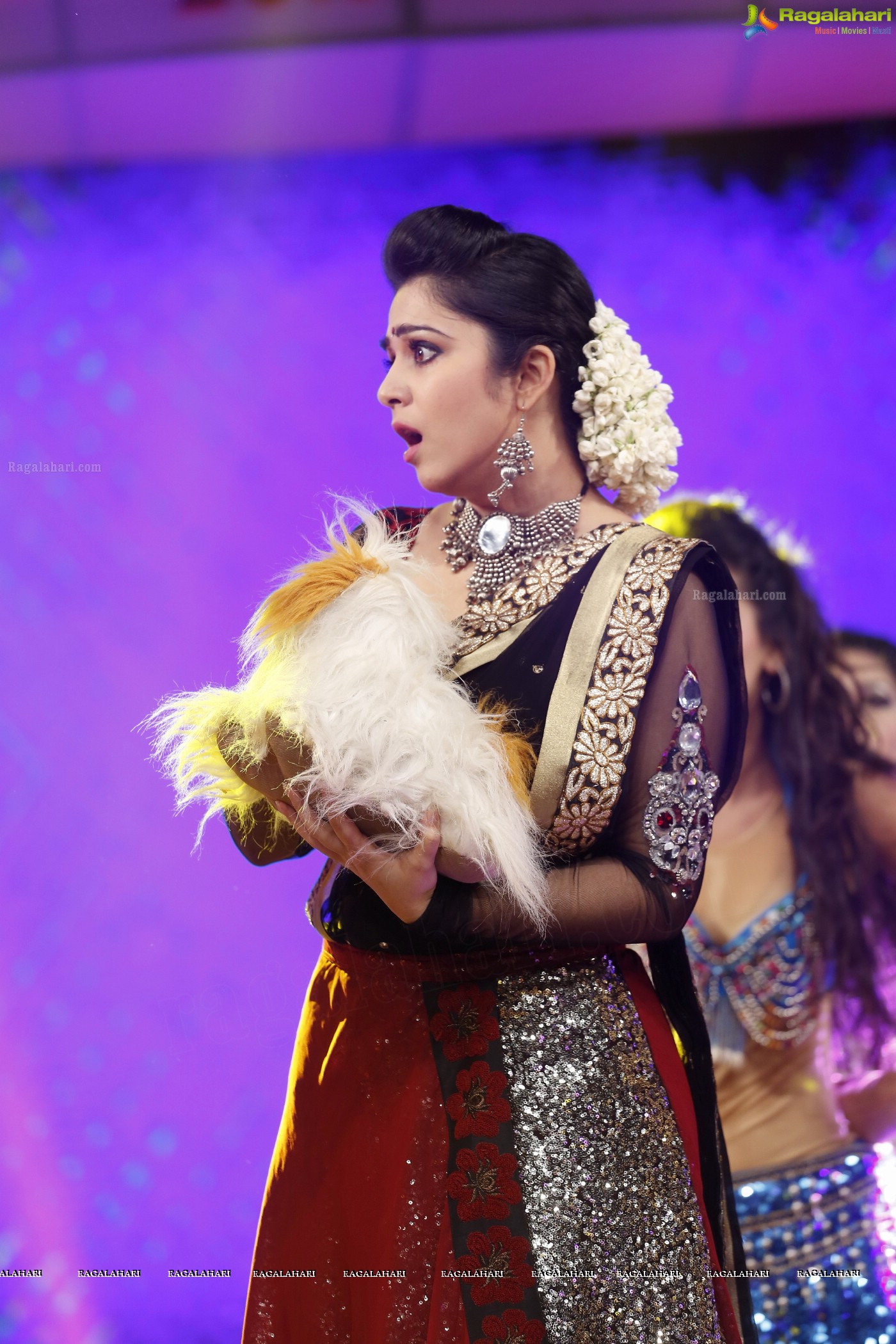 Charmme Kaur at TSR-TV9 National Film Awards 2013-2014