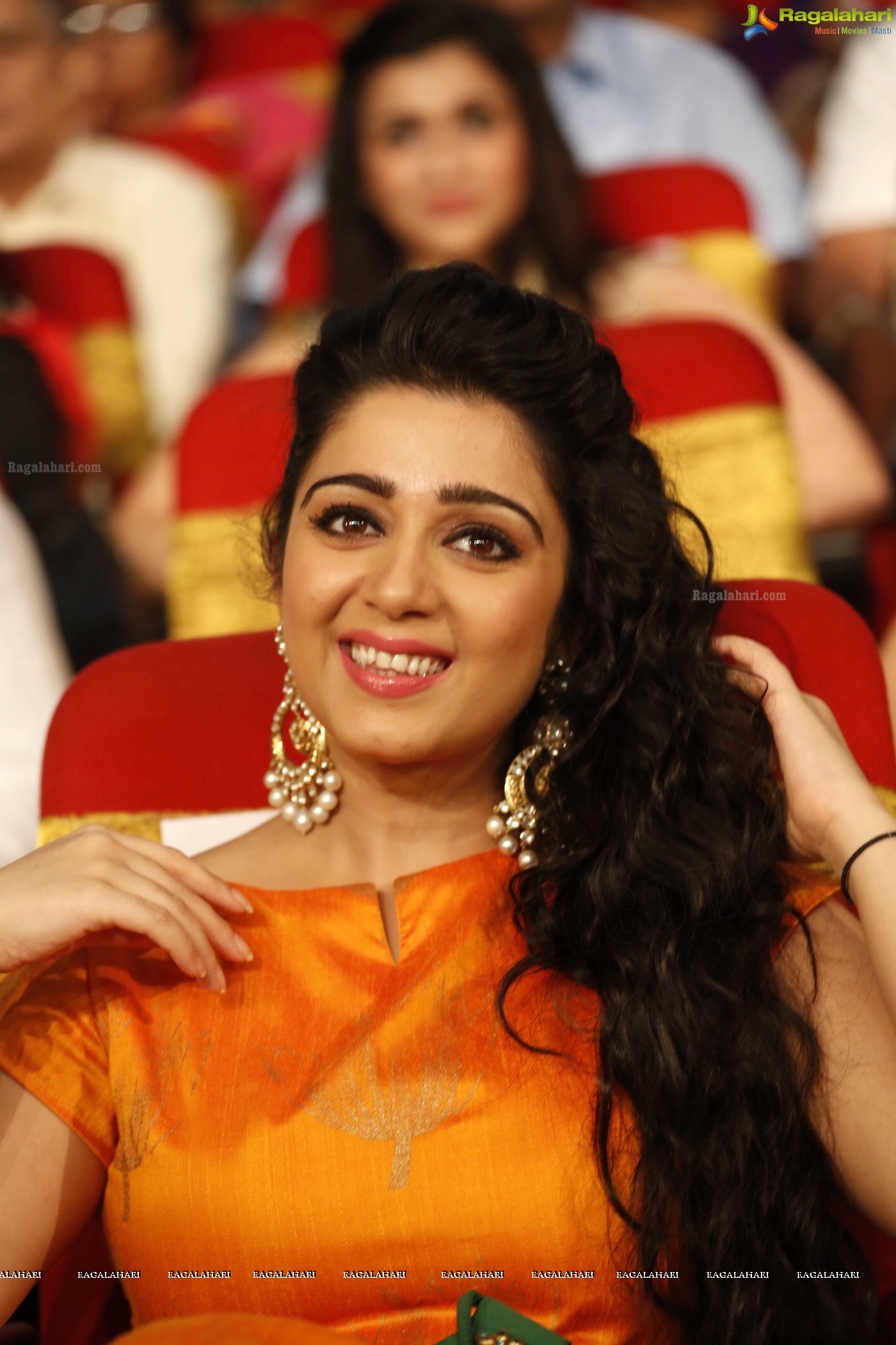 Charmme Kaur at TSR-TV9 National Film Awards 2013-2014