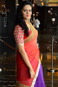 Sree Mukhi in Saree