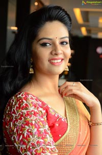 Sree Mukhi in Saree