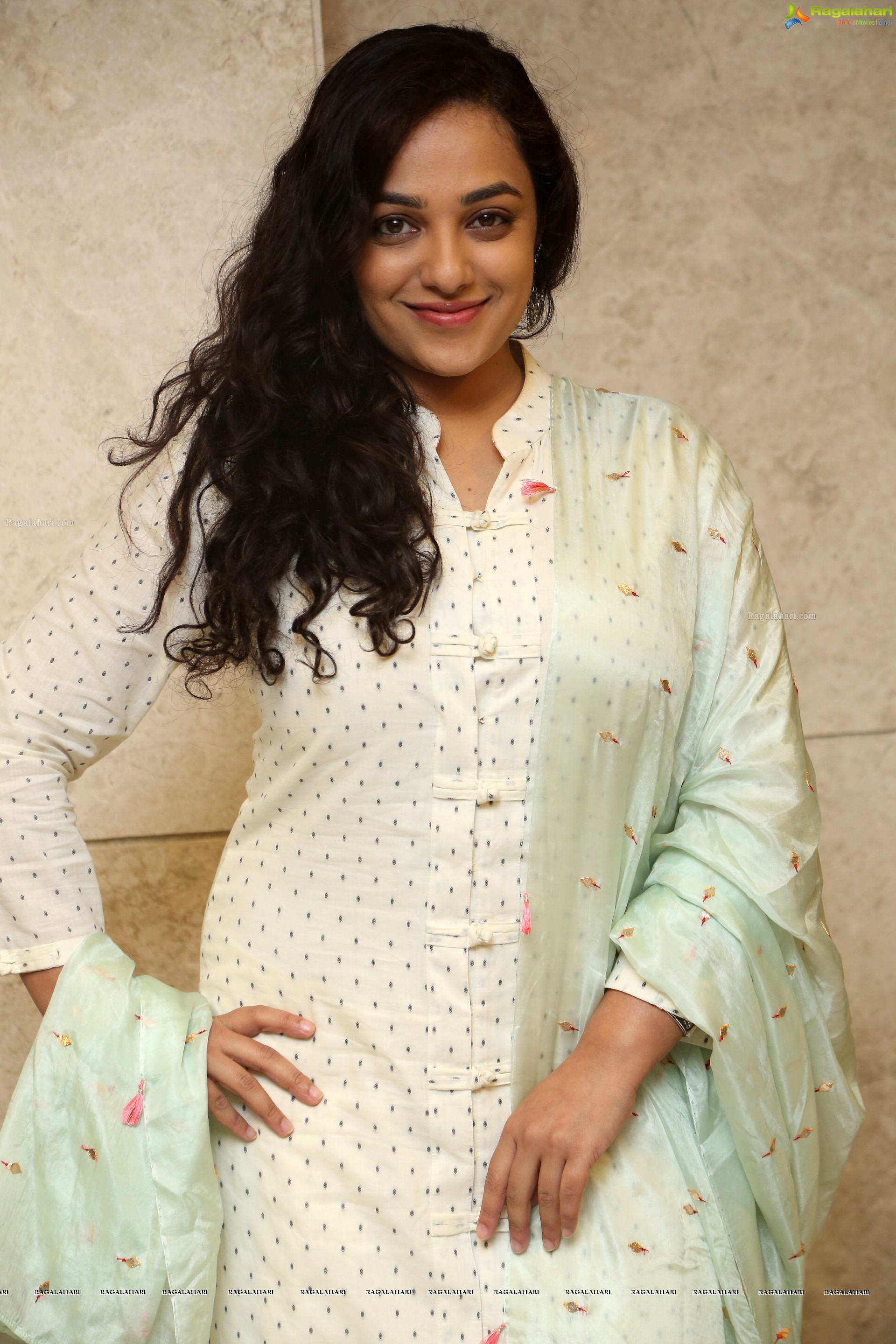 Nithya Menen at 100 Days of Love Audio Release, HD Gallery