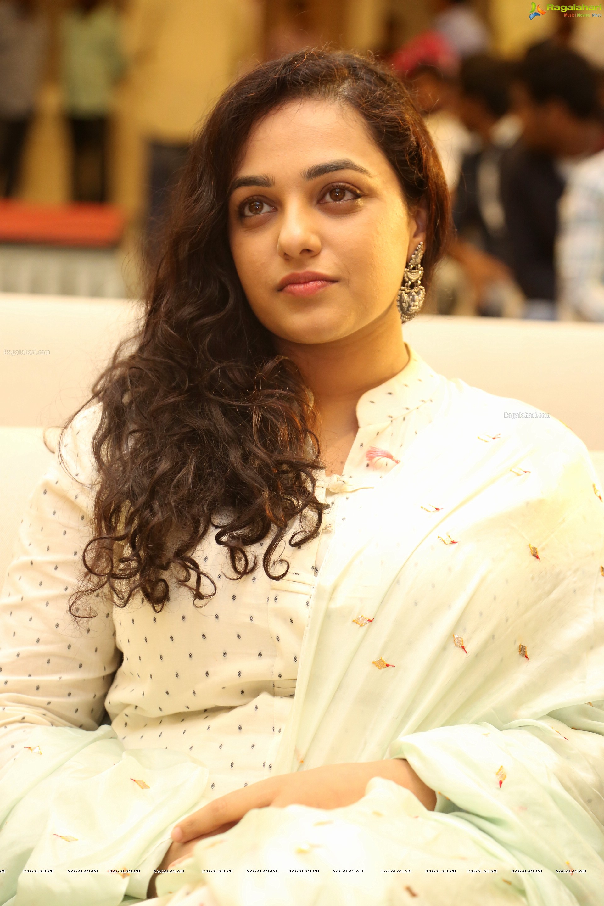 Nithya Menen at 100 Days of Love Audio Release, HD Gallery