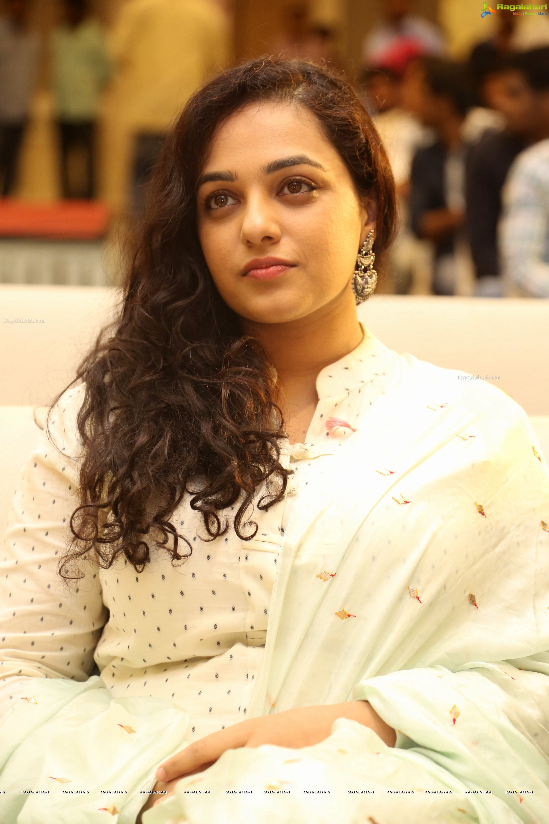 Nithya Menen at 100 Days of Love Audio Release, HD Gallery