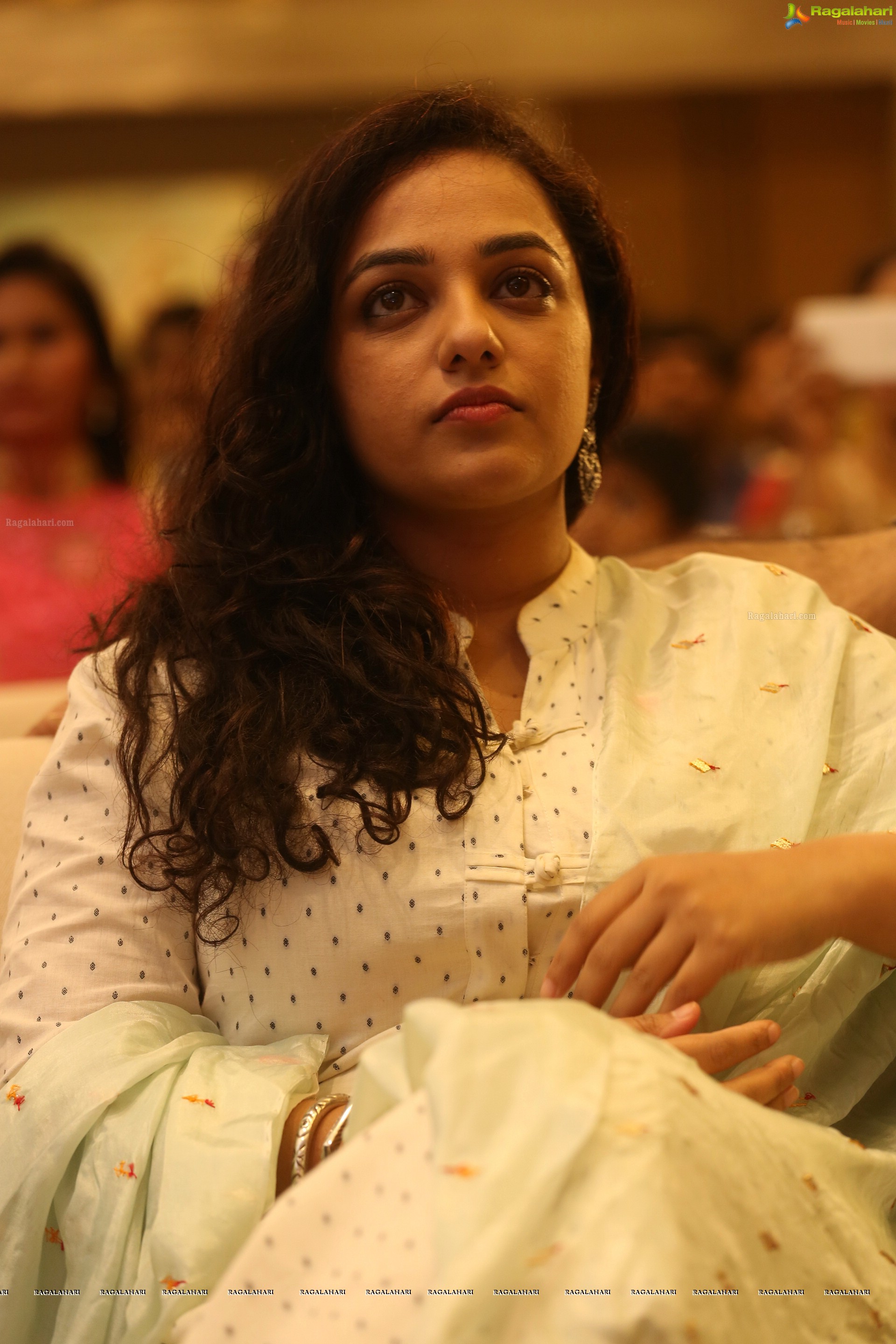 Nithya Menen at 100 Days of Love Audio Release, HD Gallery