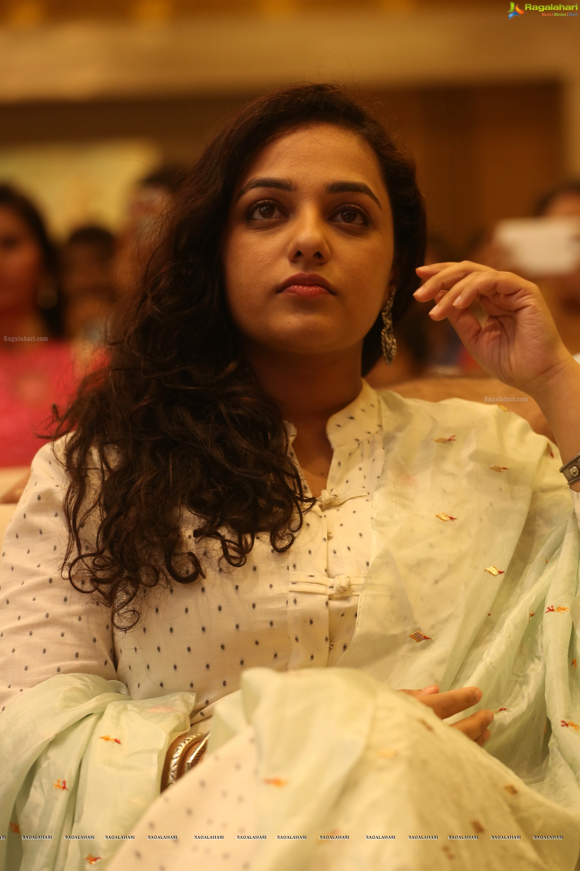 Nithya Menen at 100 Days of Love Audio Release, HD Gallery