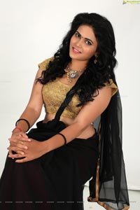 Swarna Jyothi Black Saree