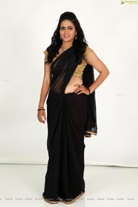 Swarna Jyothi Black Saree