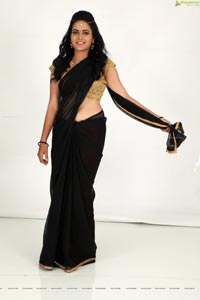 Swarna Jyothi Black Saree