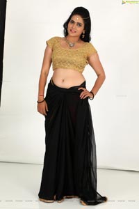 Swarna Jyothi Black Saree