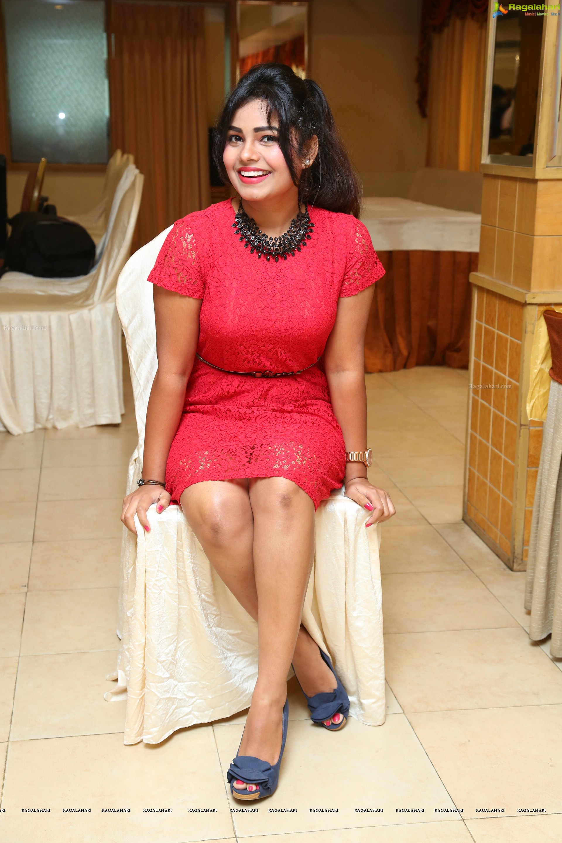 Naveena Jackson at Key Heights Infra Press Meet (High Definition)