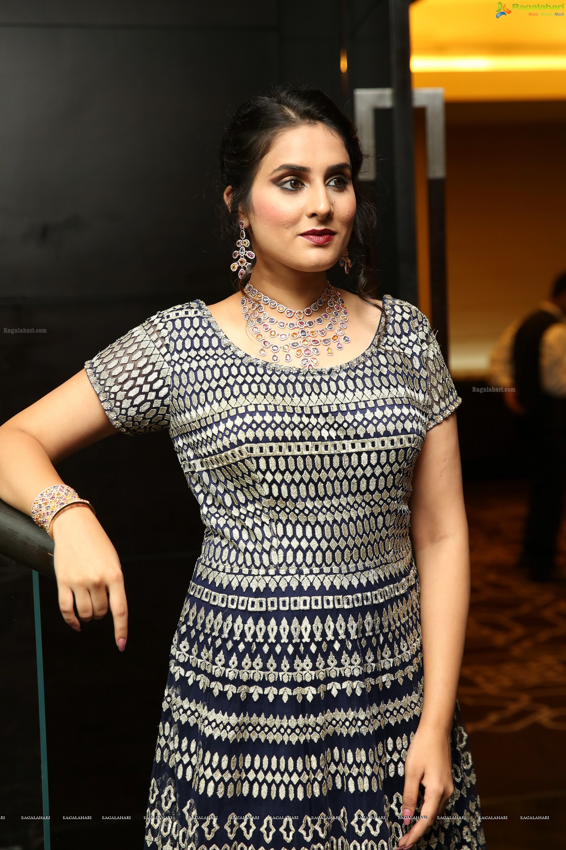 Nikitha Chaturvedi at The Statement - A Wedding Jewellery Exhibition Curtain Raiser (High Definition Photos)