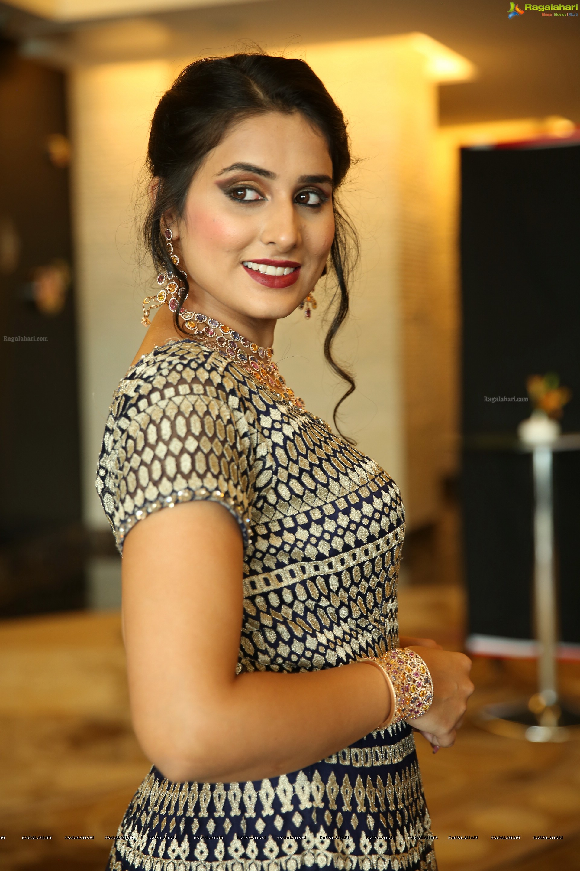 Nikitha Chaturvedi at The Statement - A Wedding Jewellery Exhibition Curtain Raiser (High Definition Photos)