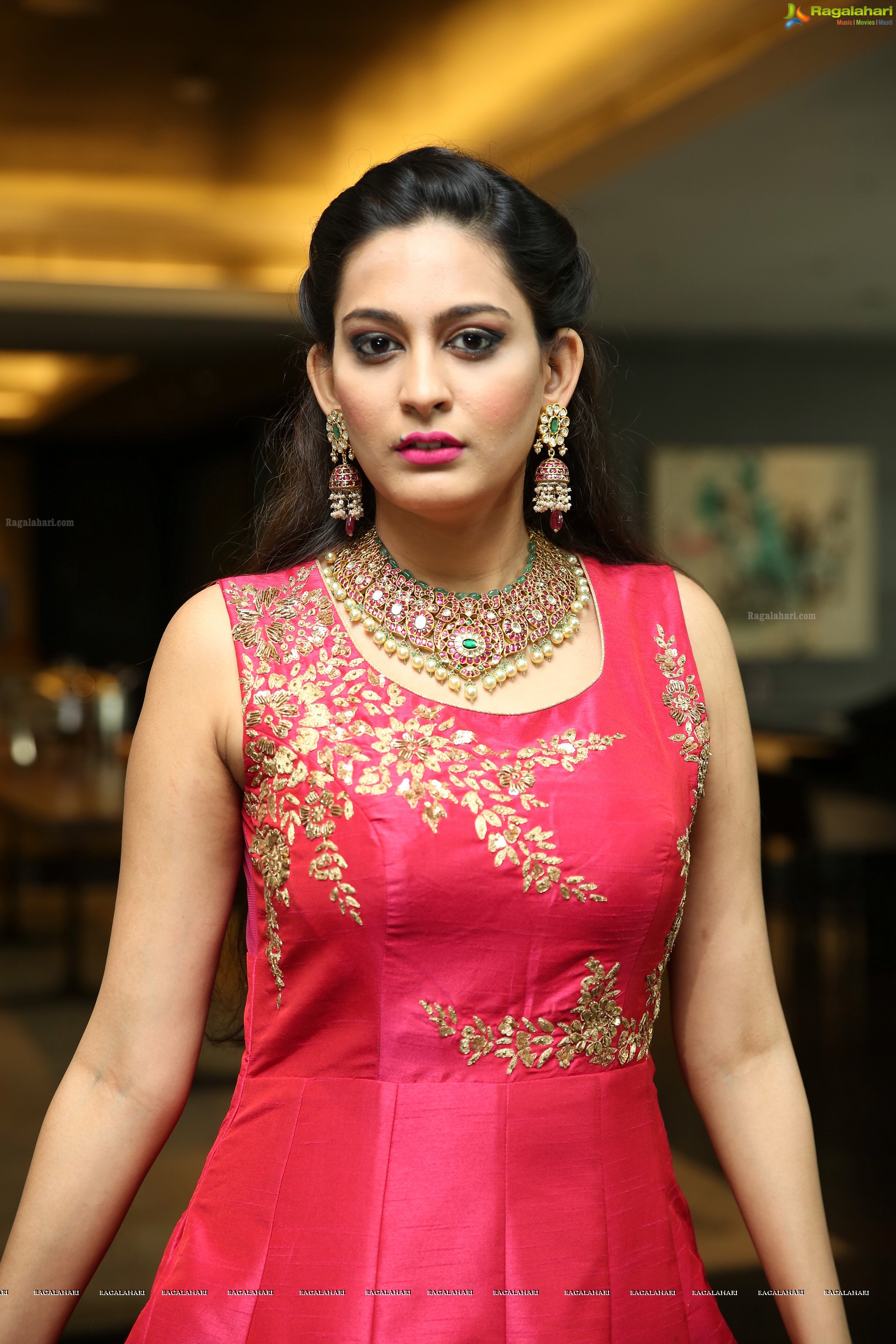 Swetha Jadhav at The Statement - A Wedding Jewellery Exhibition Curtain Raiser (High Definition Photos)