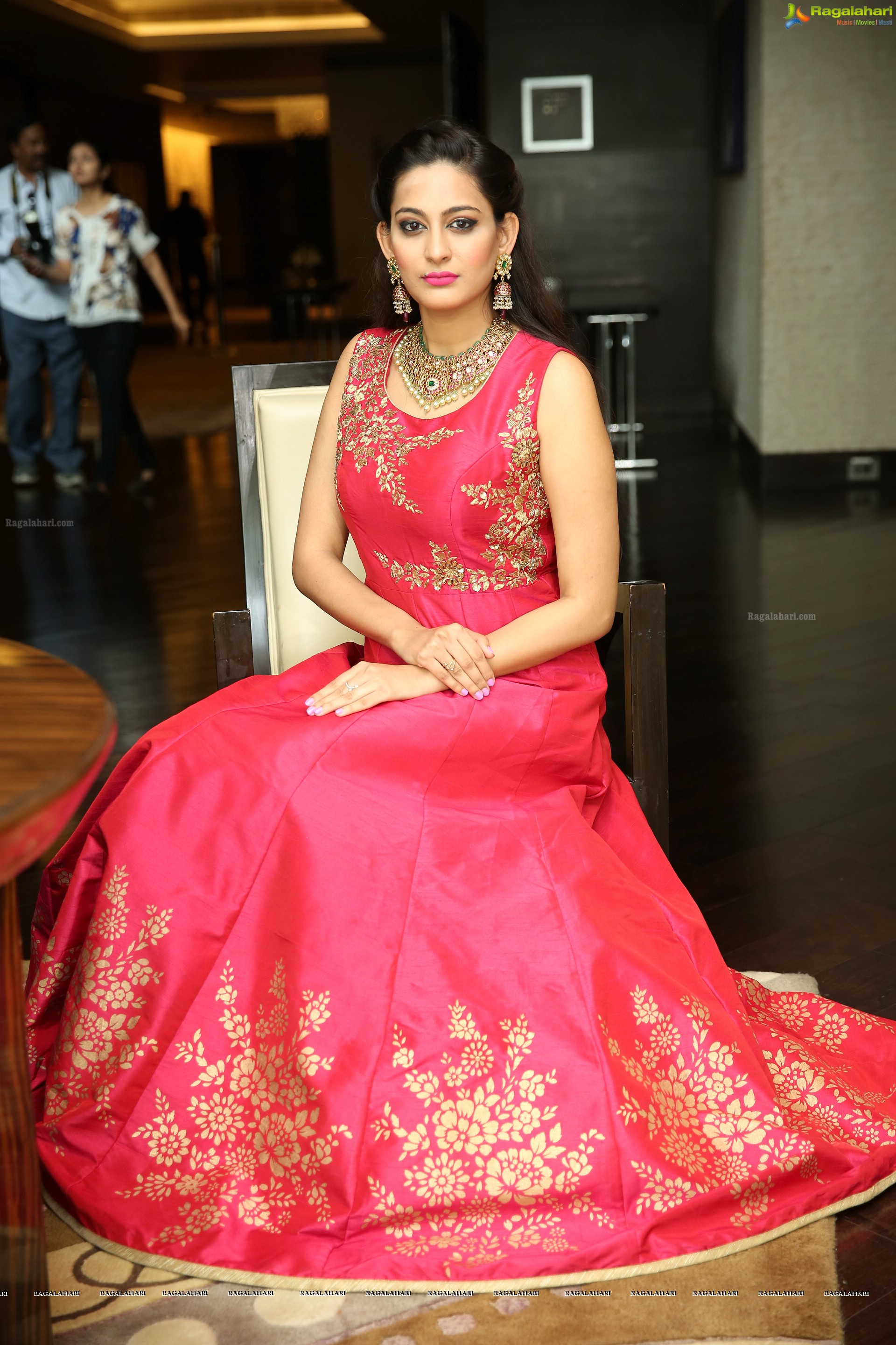 Swetha Jadhav at The Statement - A Wedding Jewellery Exhibition Curtain Raiser (High Definition Photos)