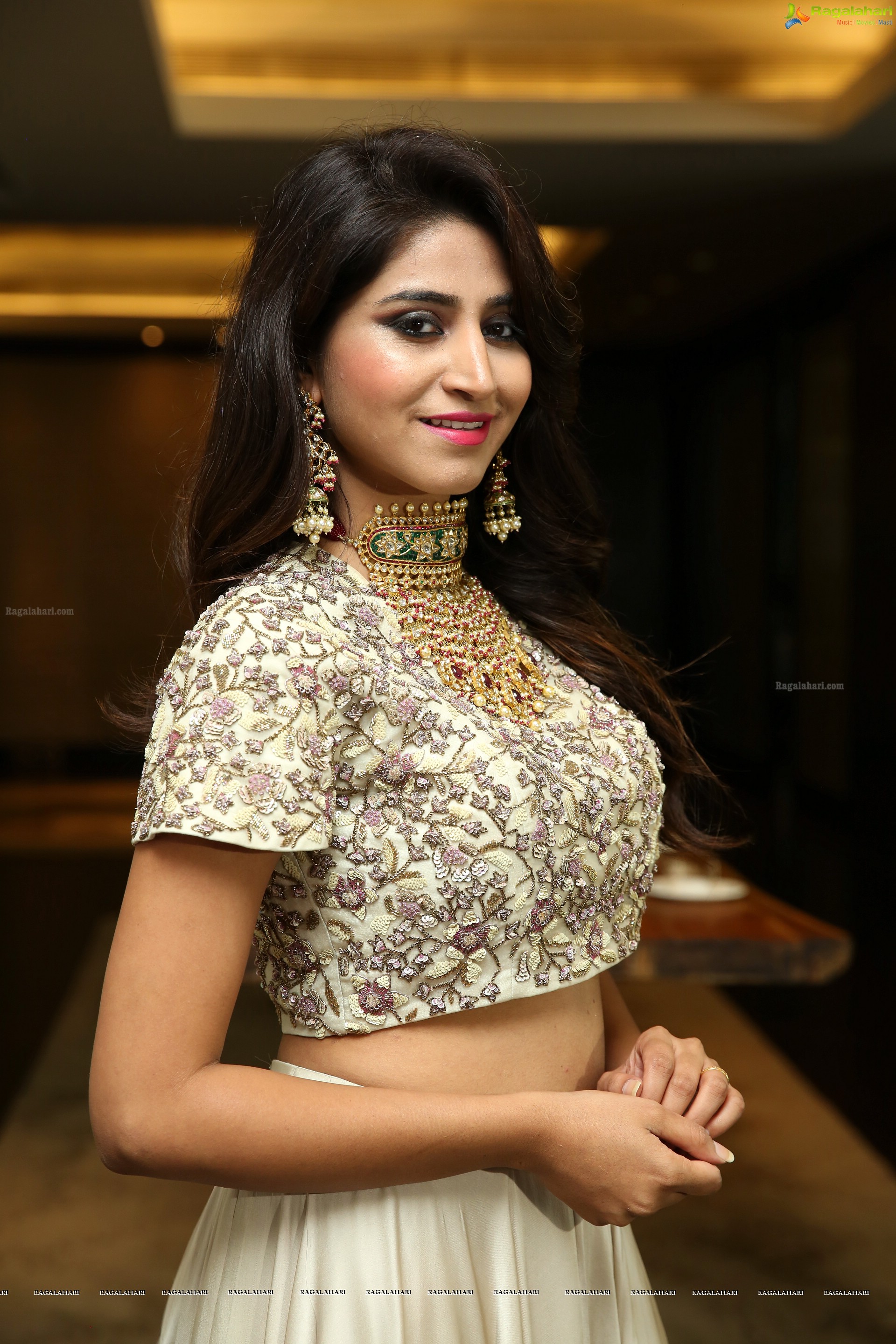 Varshini Sounderajan at The Statement - A Wedding Jewellery Exhibition Curtain Raiser (High Definition Photos)