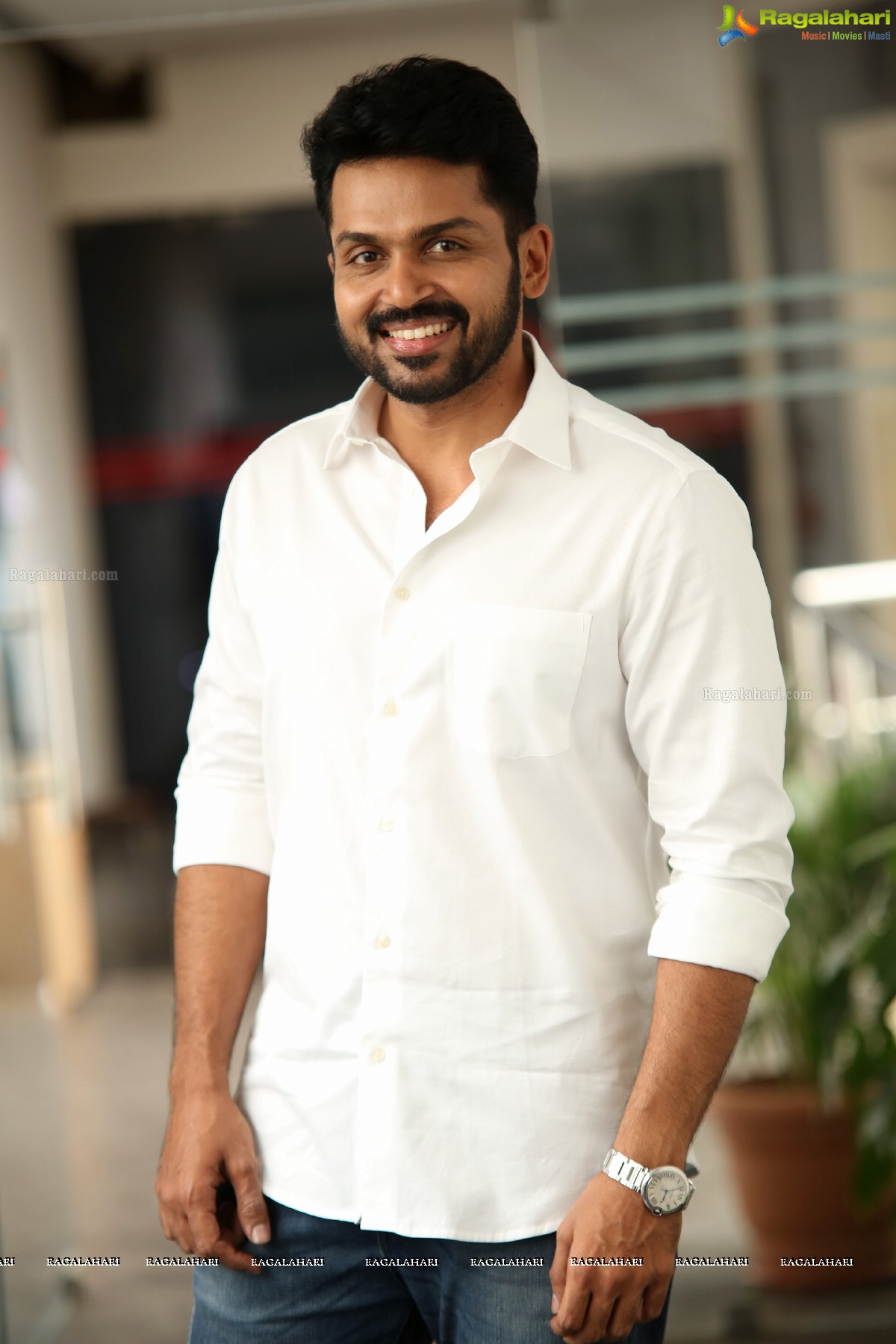 Karthi at Chinababu Interview