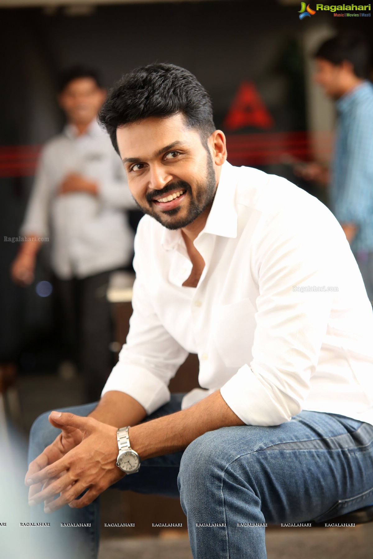 Karthi at Chinababu Interview