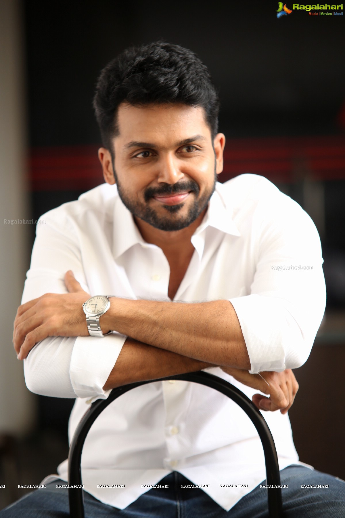 Karthi at Chinababu Interview