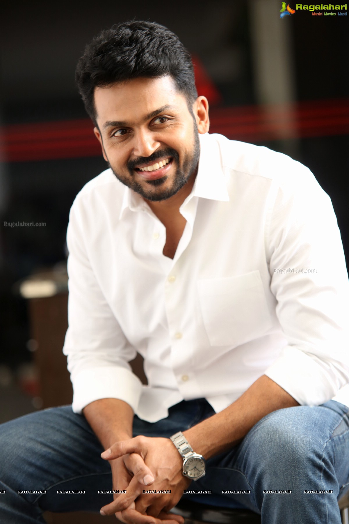 Karthi at Chinababu Interview