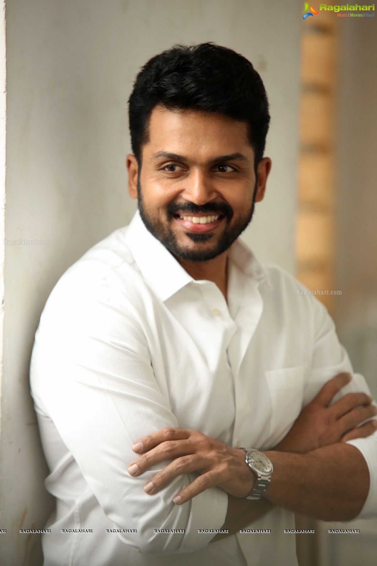 Karthi at Chinababu Interview