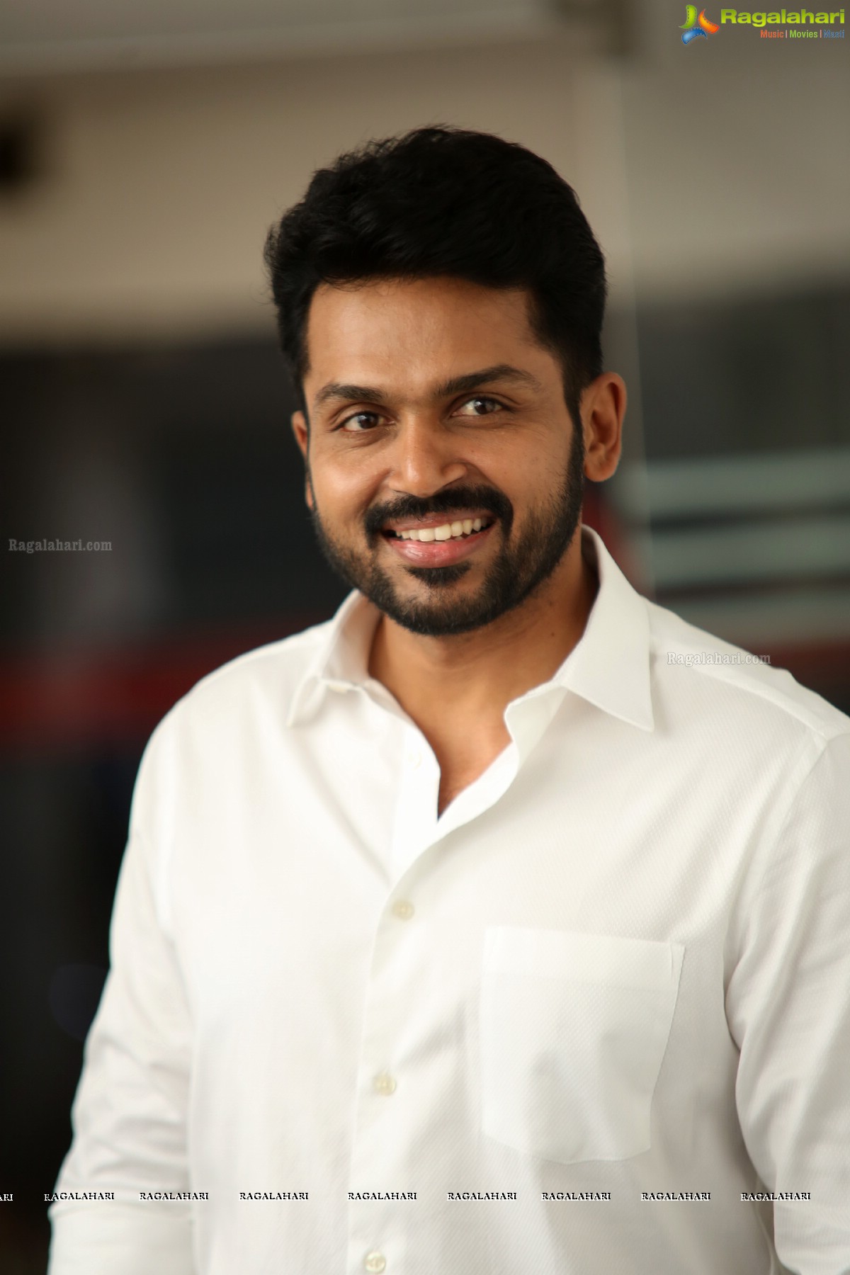 Karthi at Chinababu Interview