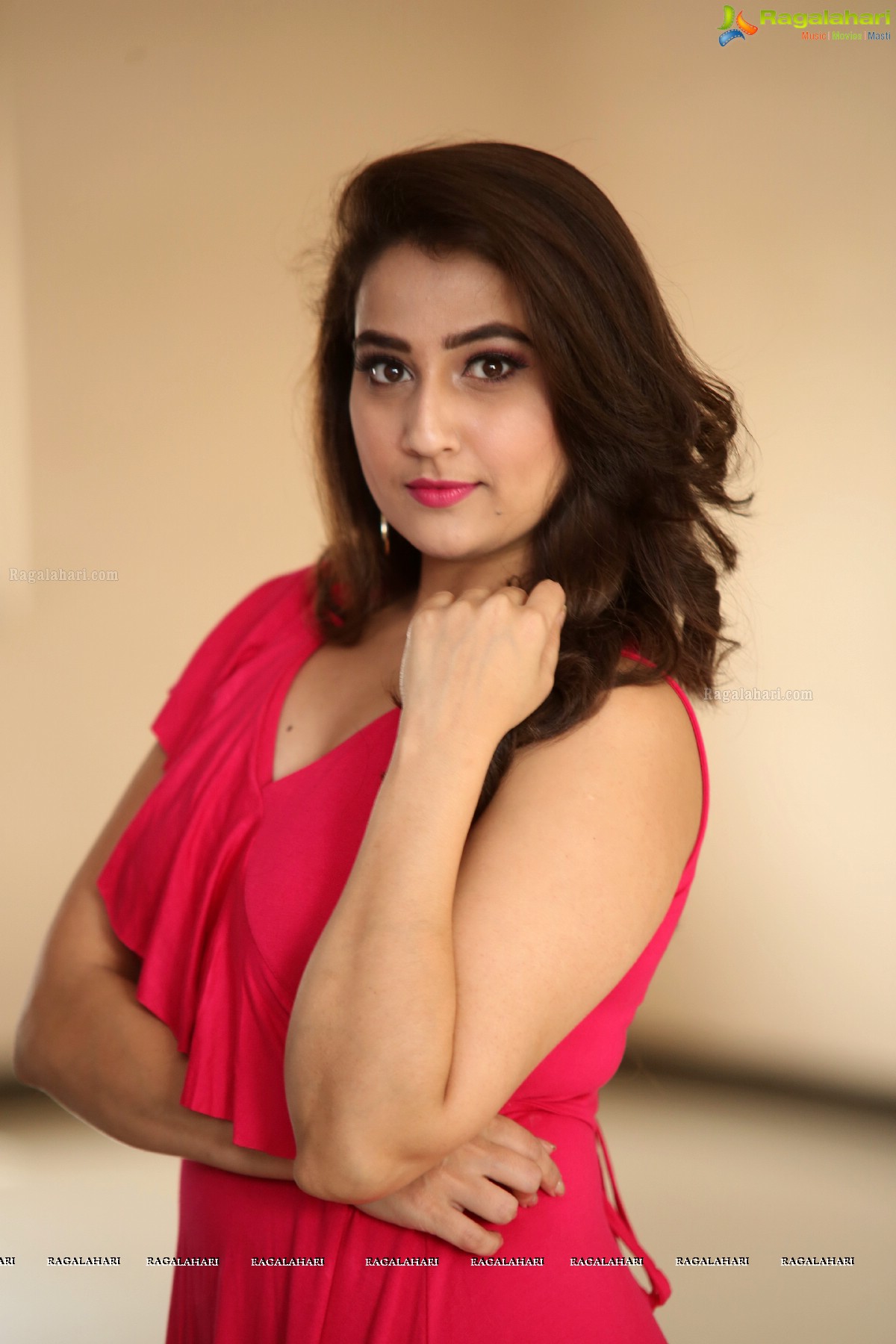 Manjusha at Saakshyam Press Meet