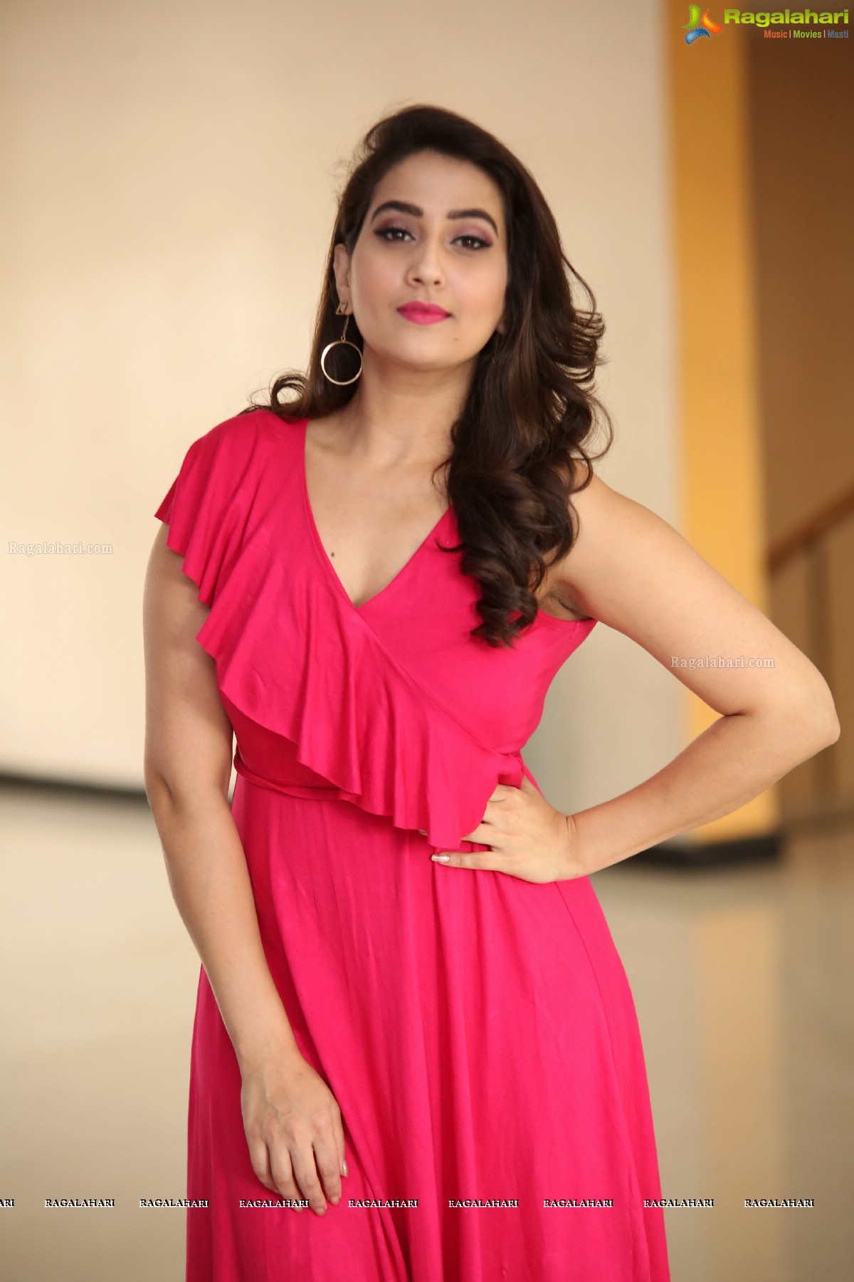 Manjusha at Saakshyam Press Meet