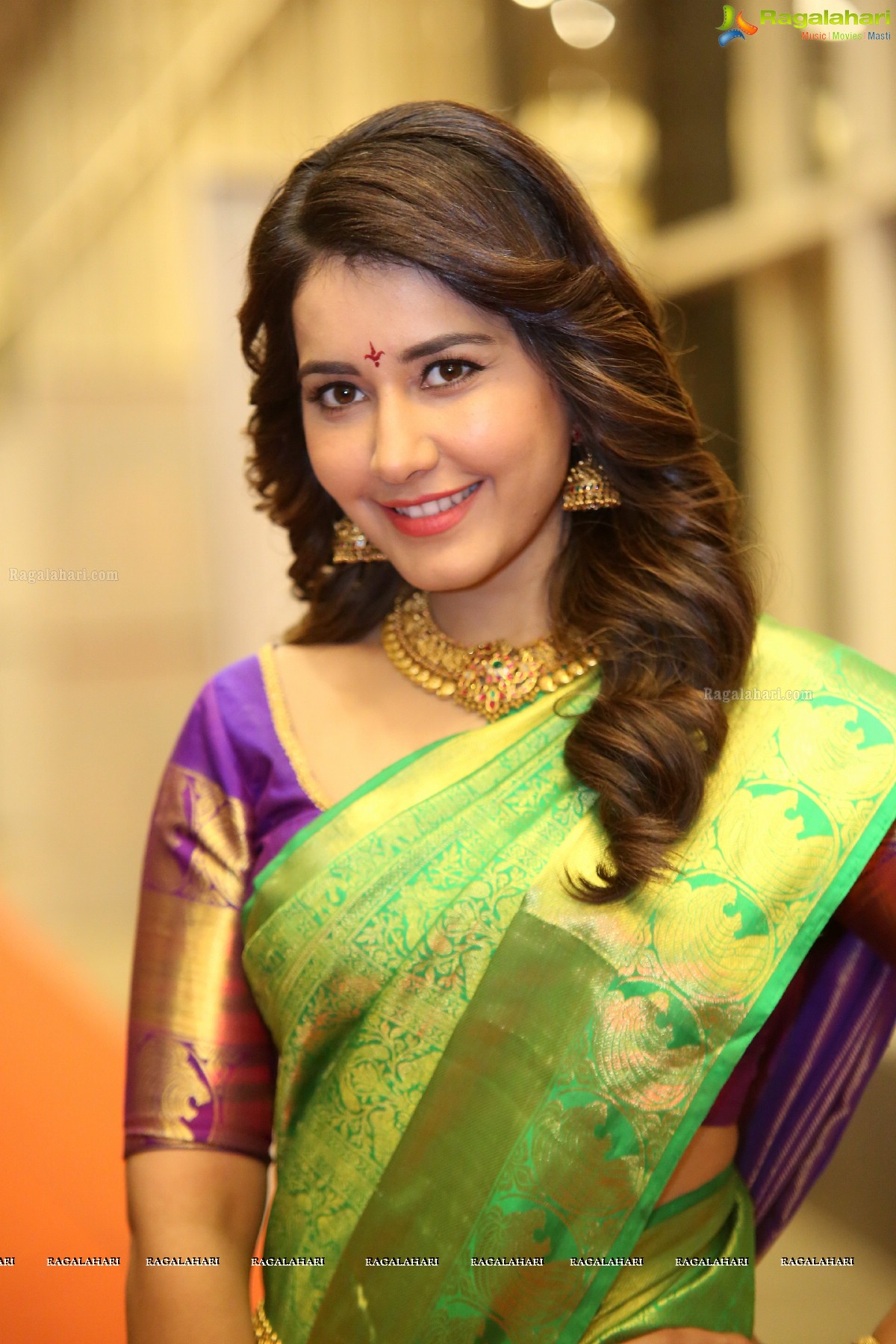 Raashi Khanna at Srinivasa Kalyanam Audio Release