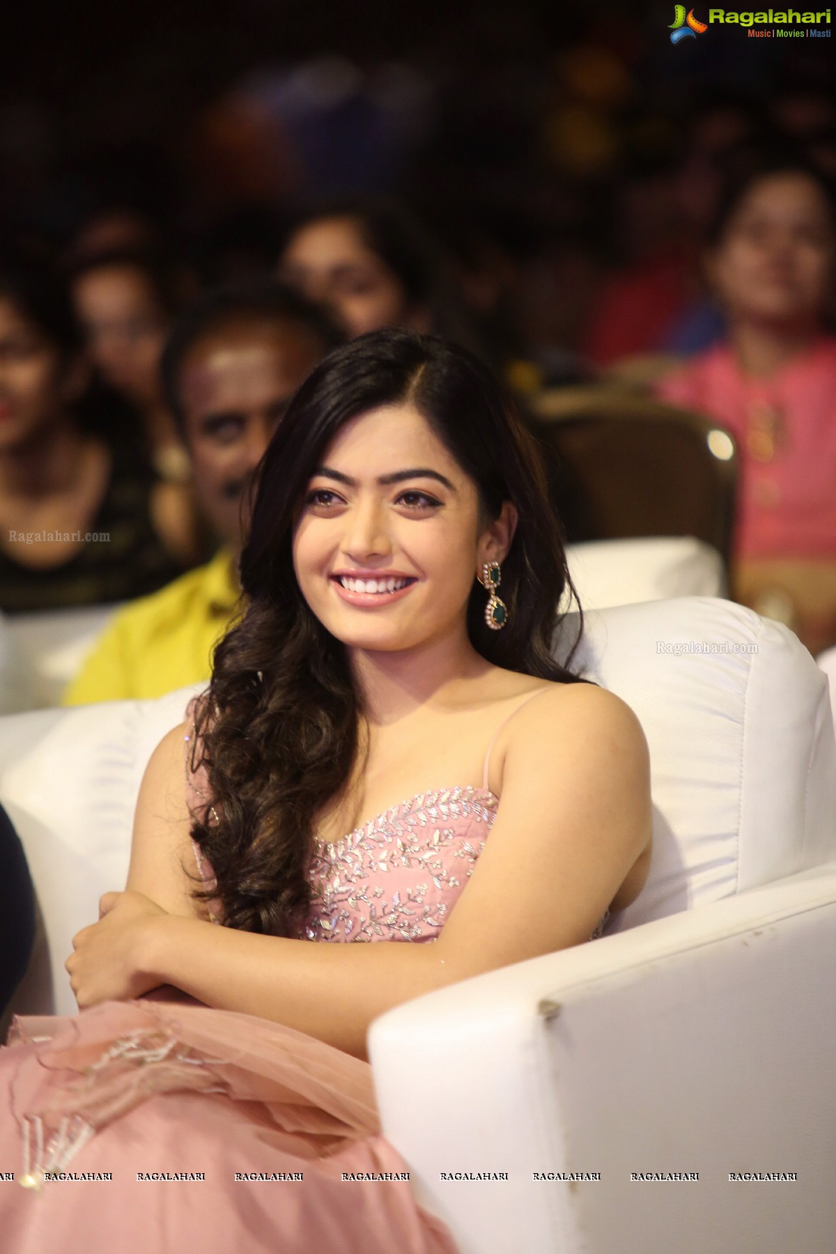 Rashmika Mandanna at Geetha Govindam Audio Release