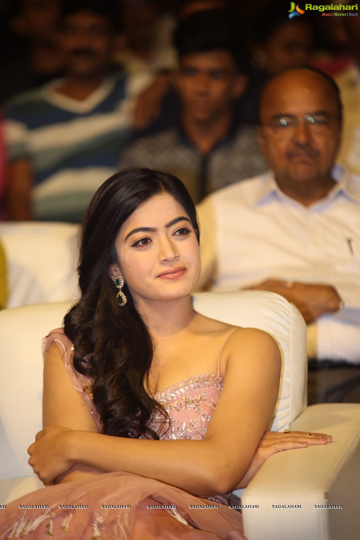 Rashmika Mandanna at Geetha Govindam Audio Release