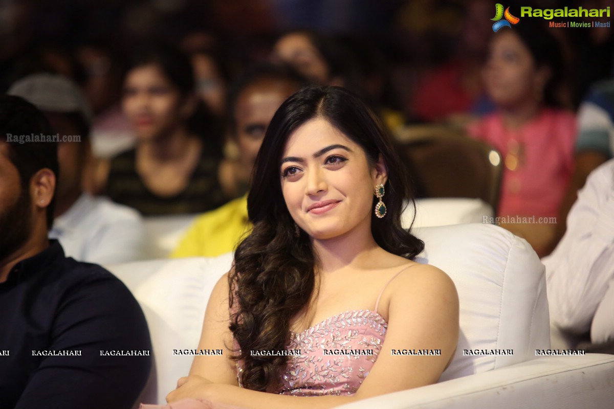 Rashmika Mandanna at Geetha Govindam Audio Release