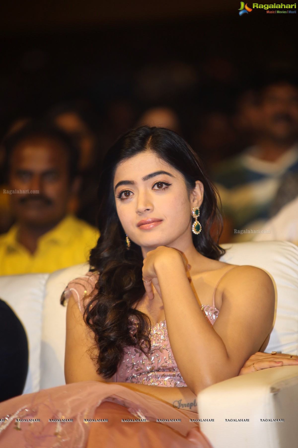 Rashmika Mandanna at Geetha Govindam Audio Release