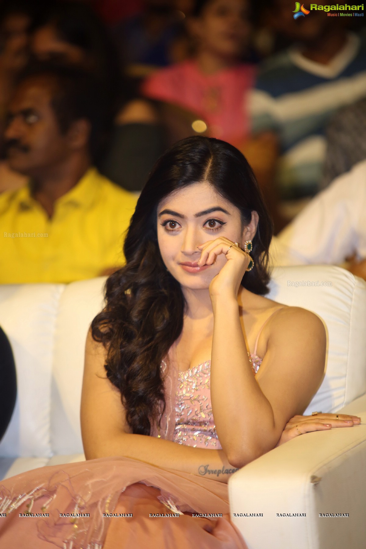 Rashmika Mandanna at Geetha Govindam Audio Release