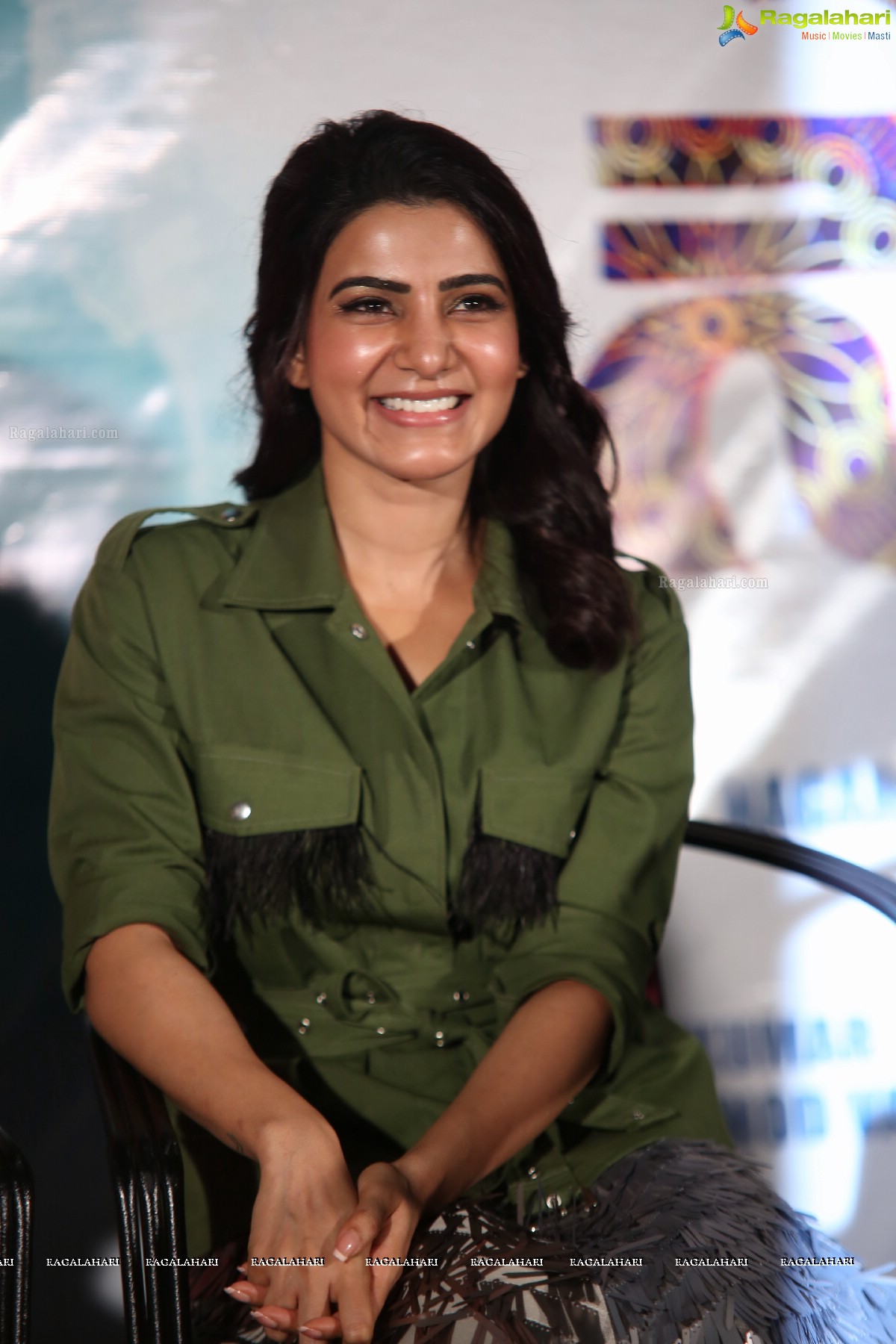 Samantha Akkineni at Chi La Sow Press Meet