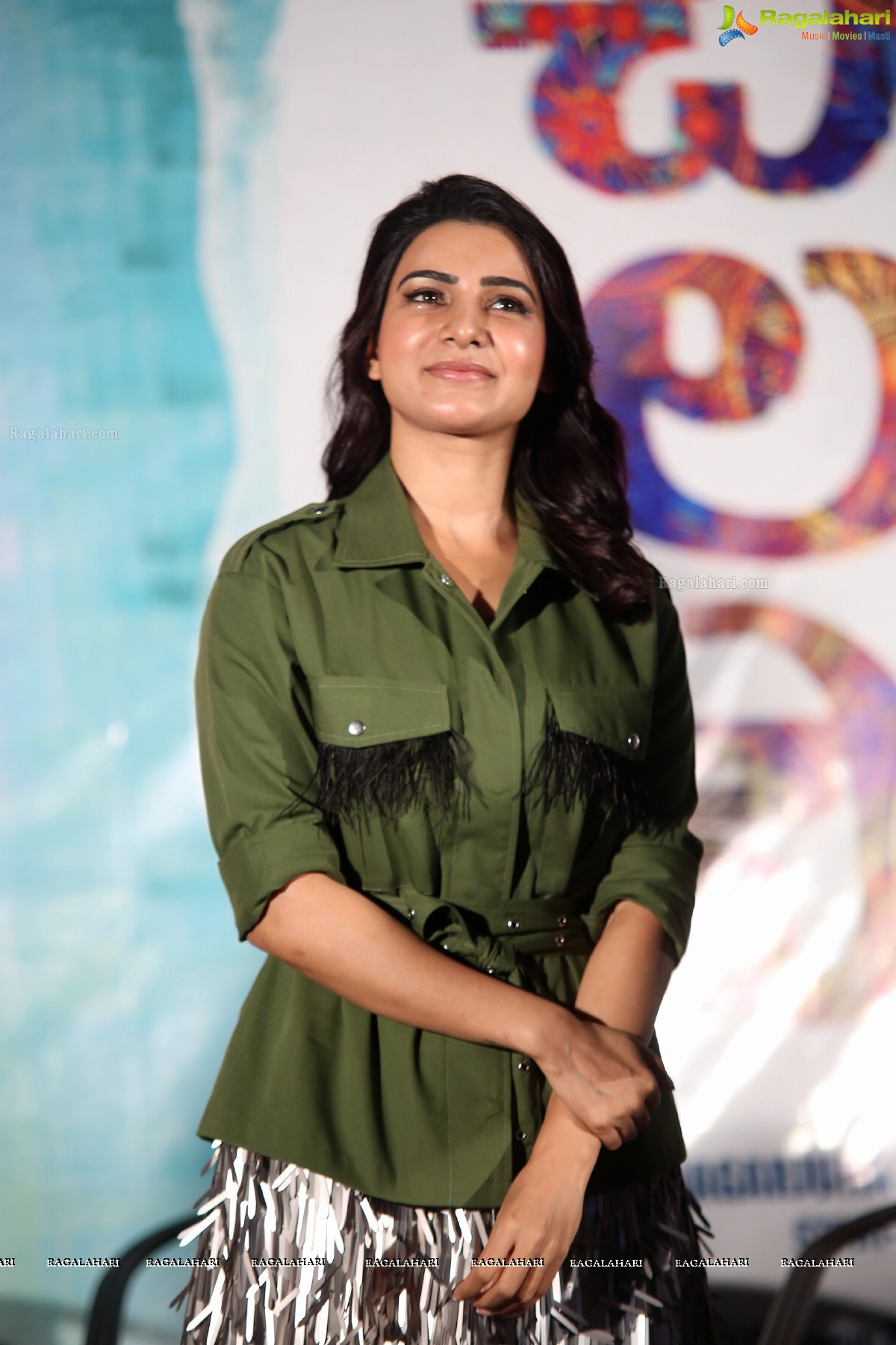 Samantha Akkineni at Chi La Sow Press Meet