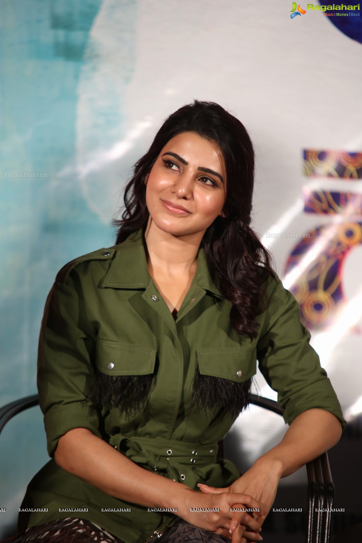 Samantha Akkineni at Chi La Sow Press Meet