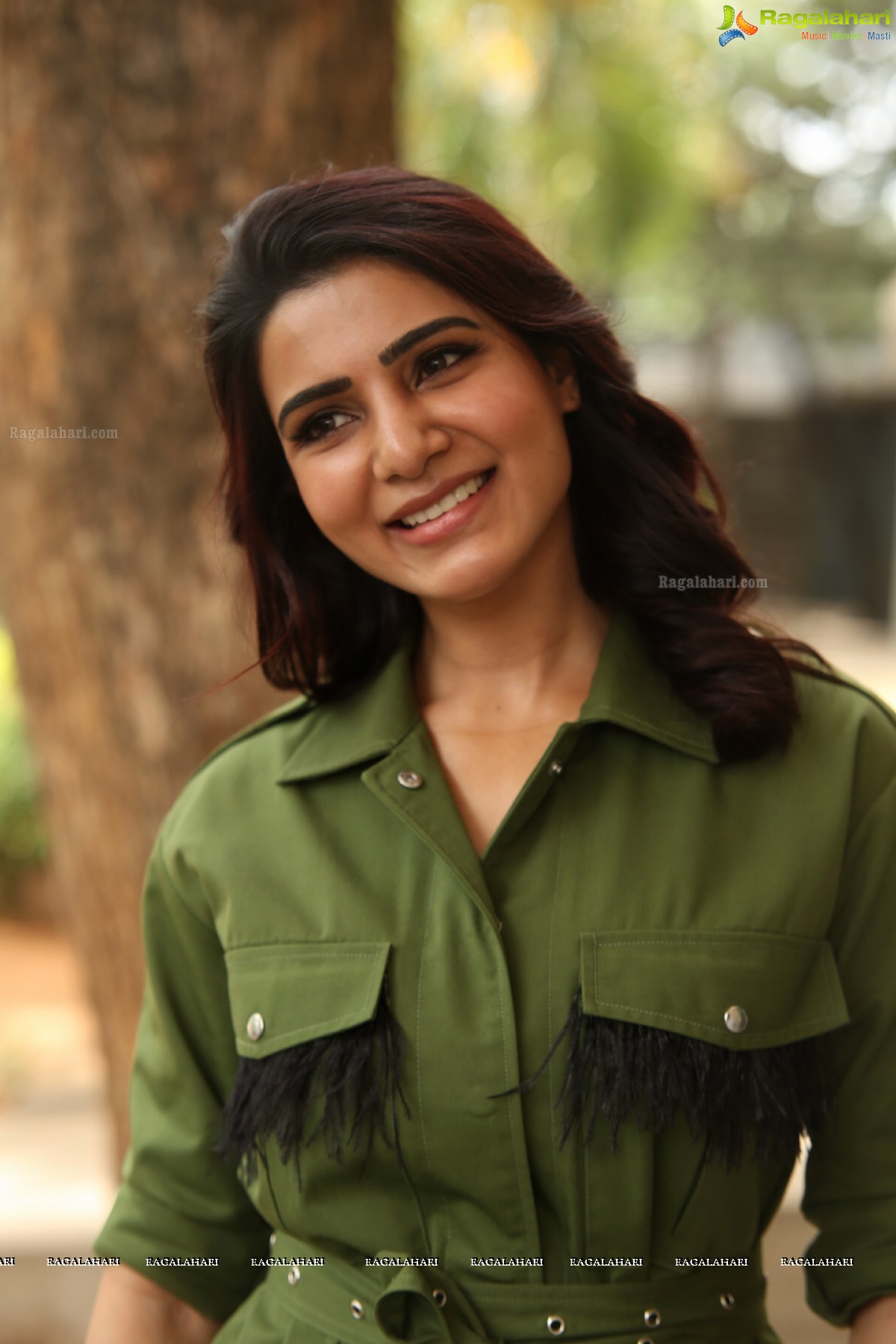 Samantha Akkineni at Chi La Sow Press Meet