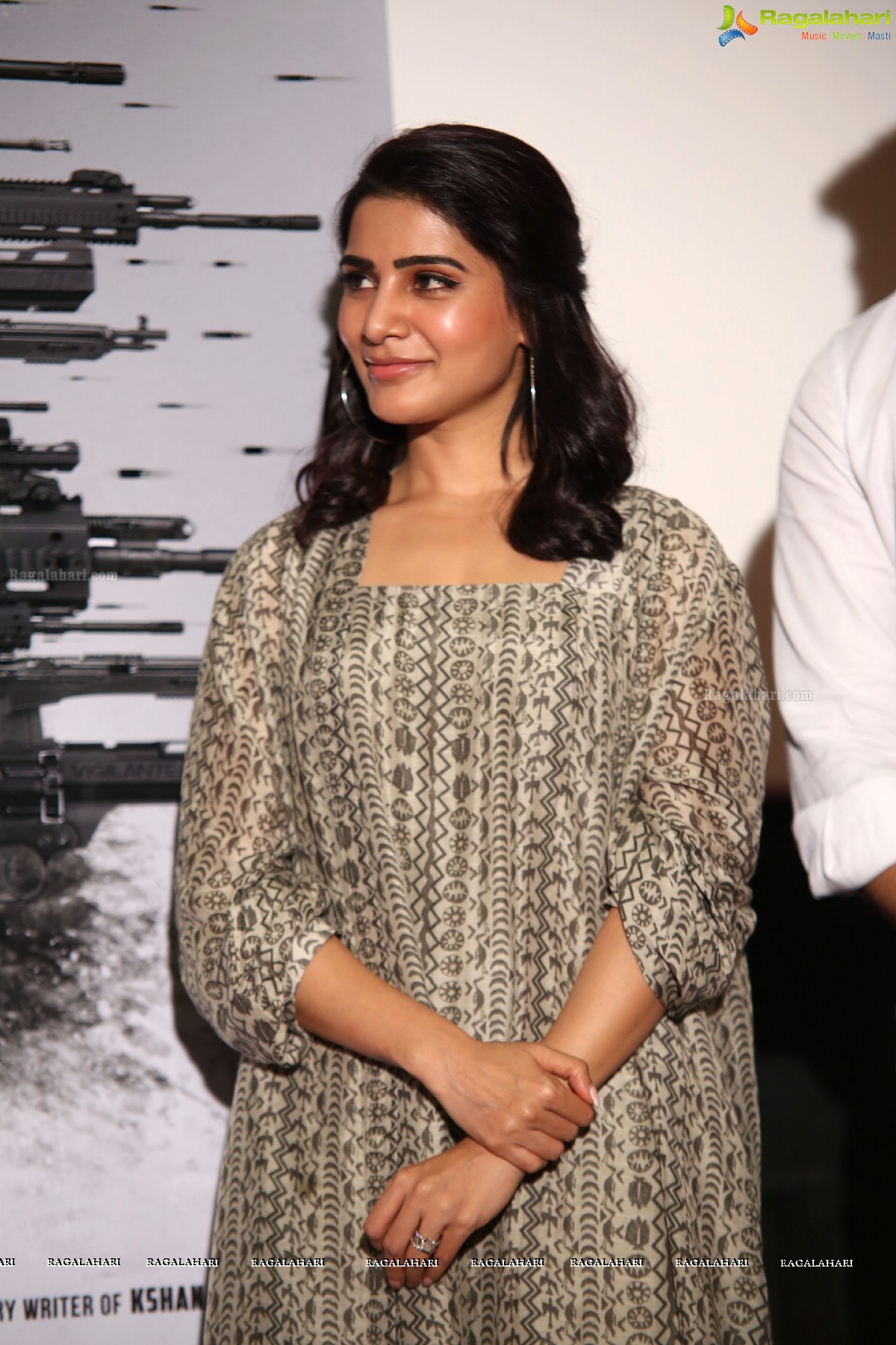 Samantha Akkineni at Goodachari Teaser Launch