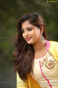 Teja Reddy Yellow Dress