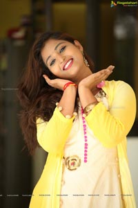 Teja Reddy Yellow Dress