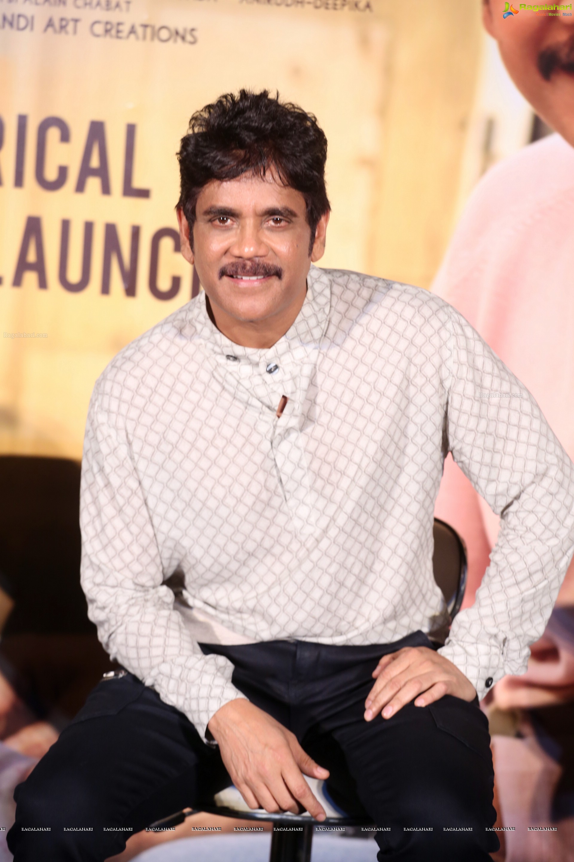 Akkineni Nagarjuna @ Manmadhudu 2 Trailer Launch