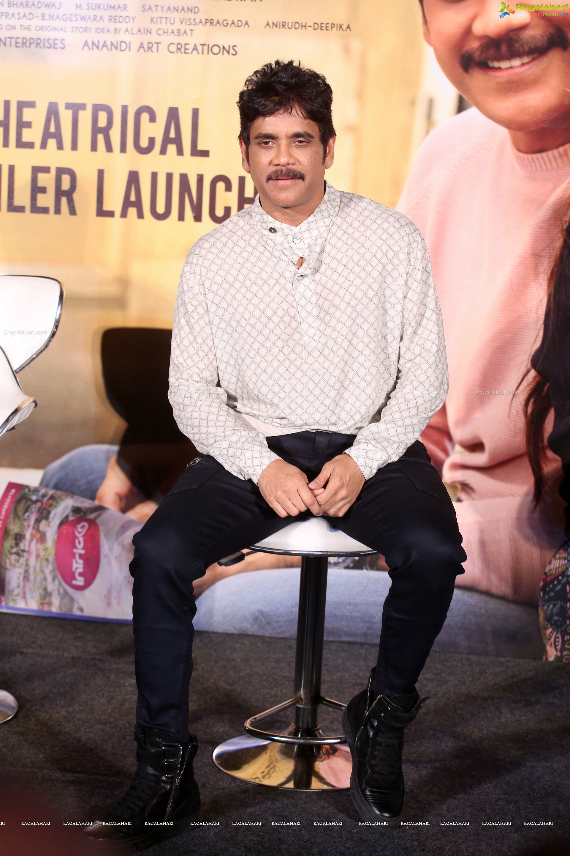 Akkineni Nagarjuna @ Manmadhudu 2 Trailer Launch