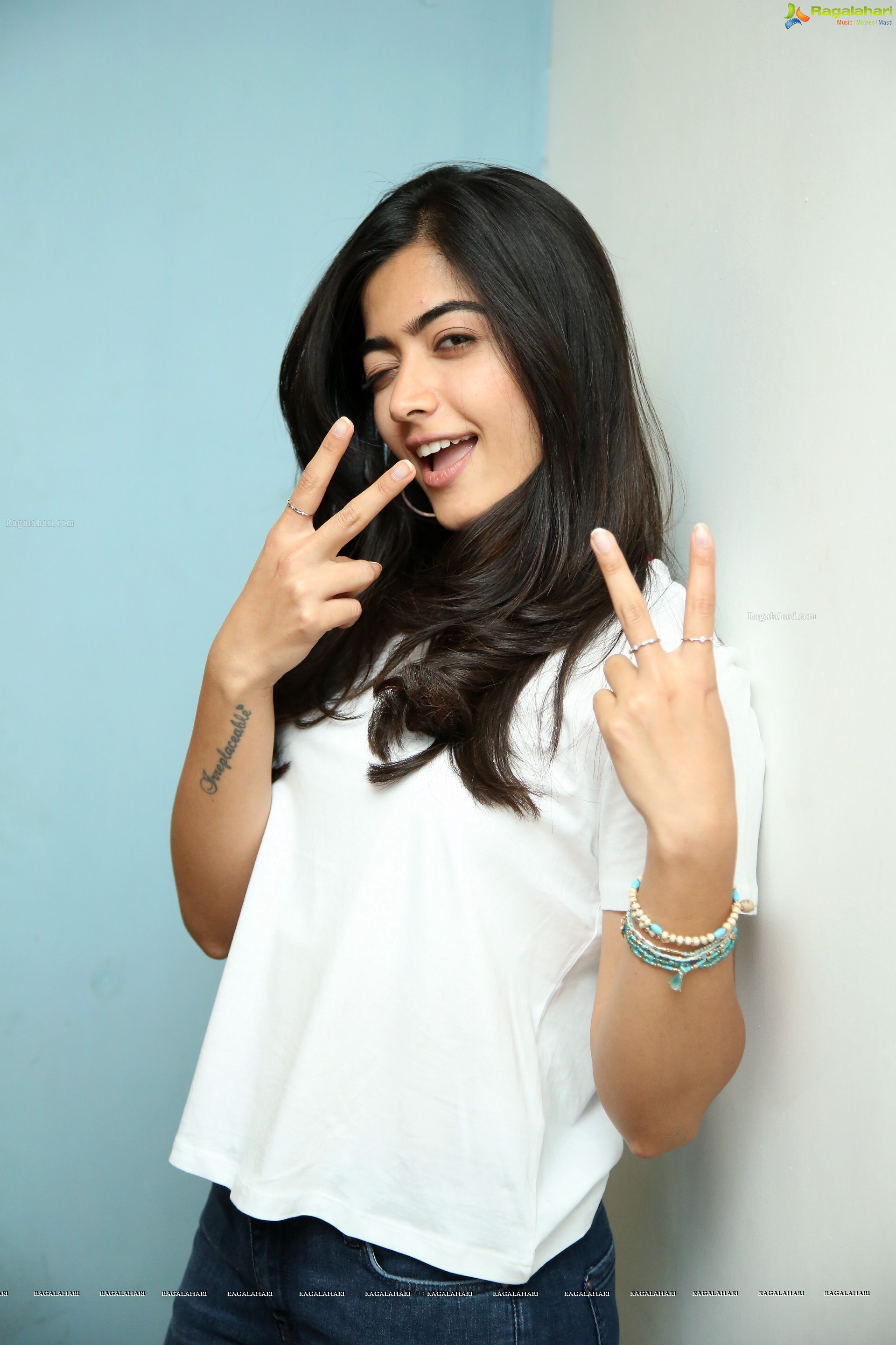 Rashmika Mandanna @ Dear Comrade Success Meet - HD Gallery