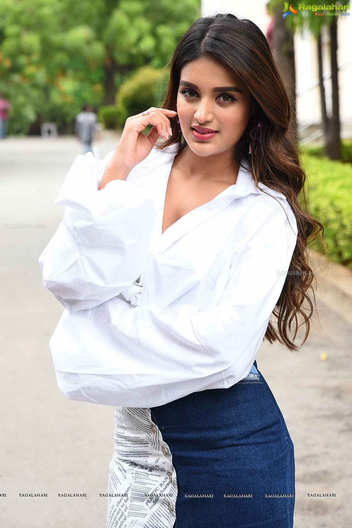 Nidhhi Agerwal iSmart Shankar Success Meet