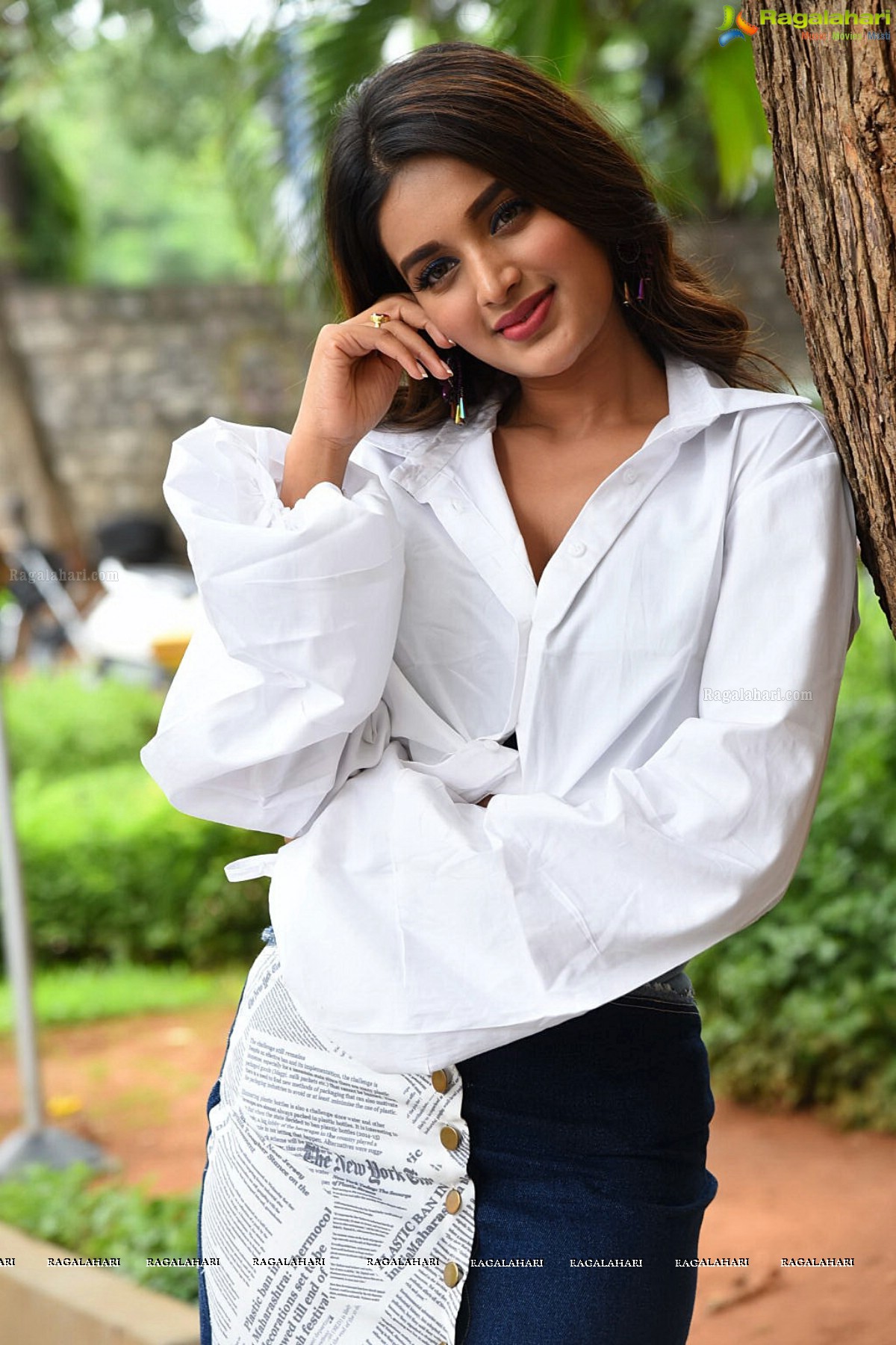 Nidhhi Agerwal iSmart Shankar Success Meet