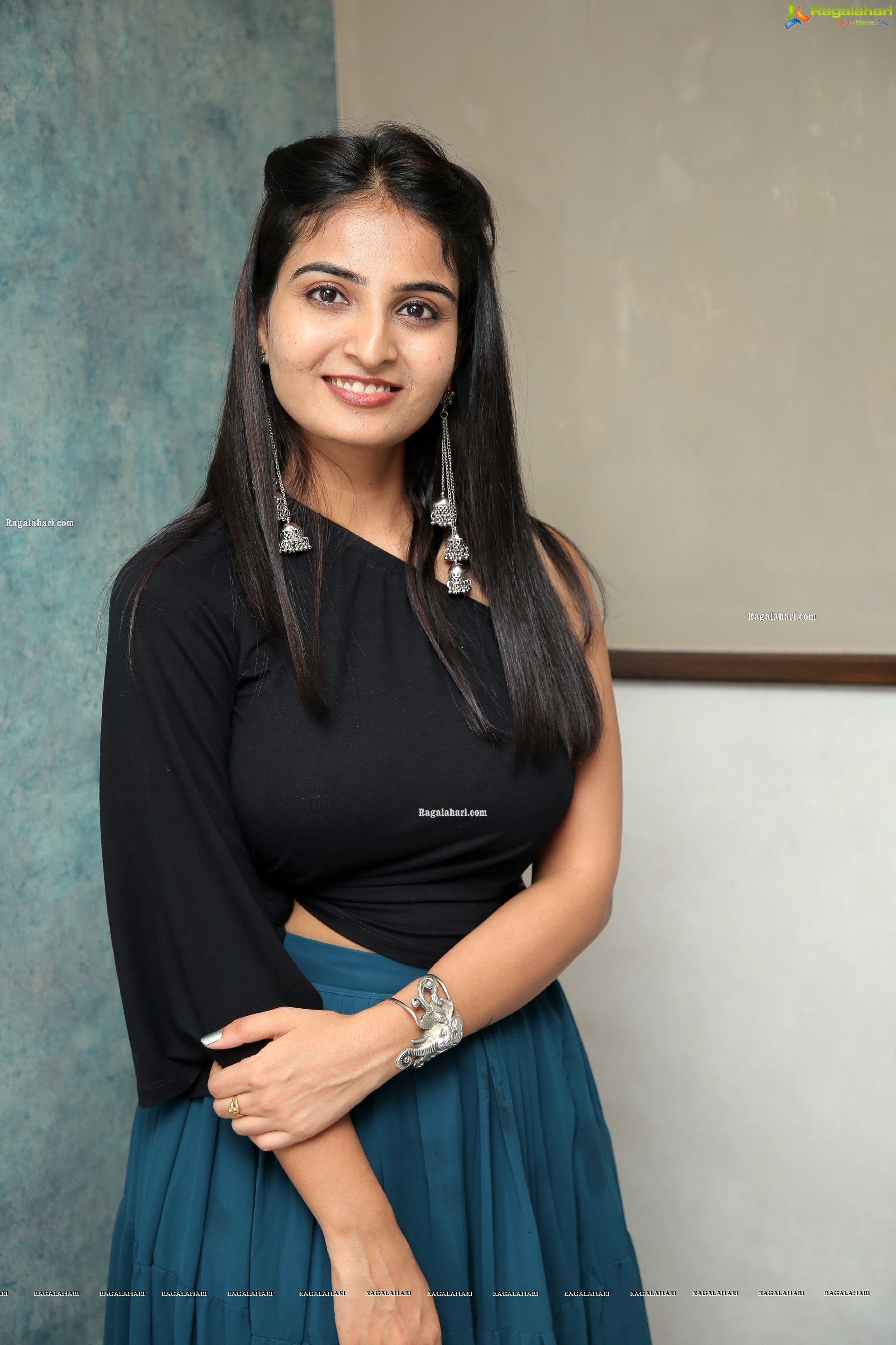 Ananya Nagalla at Barbeque Nation New Outlet Launch in Hyderabad, HD Stills