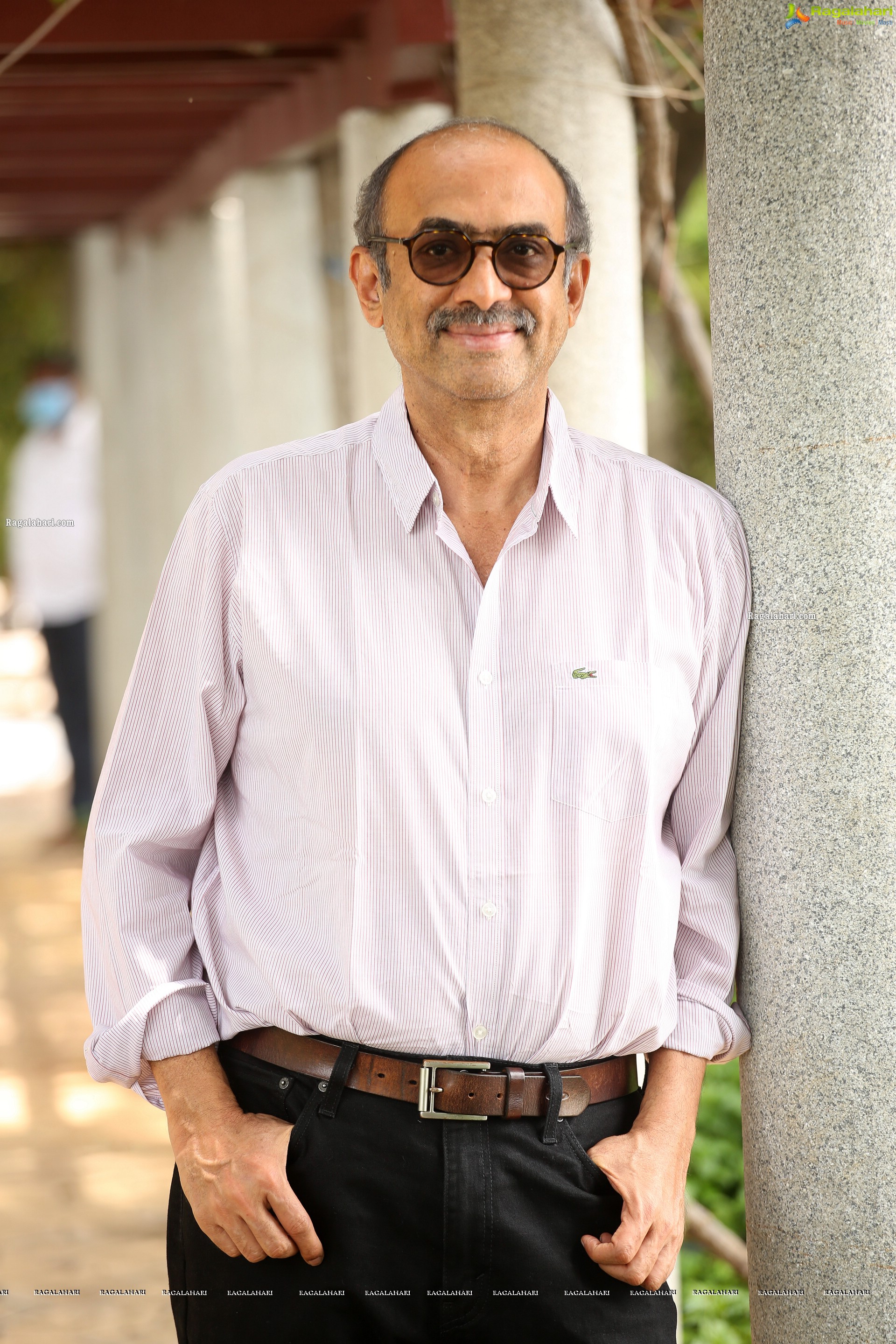 D Suresh Babu at Narappa Movie Interview, HD Photo Gallery