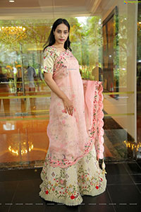 Model Farida in Designer Lehenga Choli