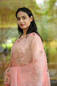 Model Farida in Designer Lehenga Choli